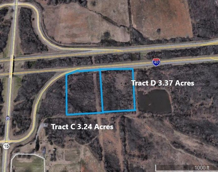I-40 and AR-15 Commercial Development Land : 00 Hwy 15 , Lonoke, AR 72086